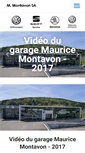Mobile Screenshot of garagemontavon.ch